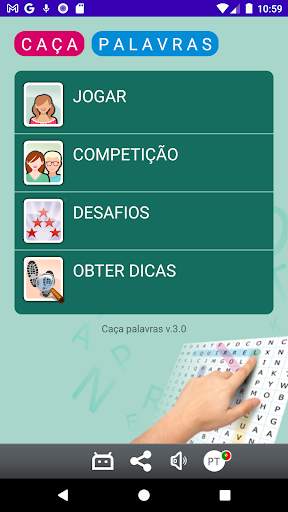 Caça palavras screenshot 1