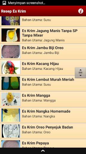 Resep Es Krim screenshot 3