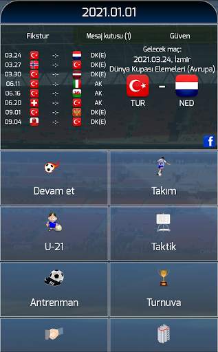True Football National Manager screenshot 1