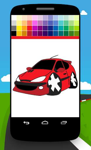 Cars Coloring स्क्रीनशॉट 3