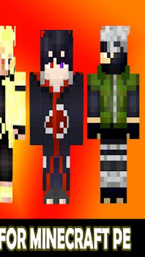 Mods Naruto Skin Minecraft PE screenshot 2