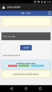 Auto Liker For Fb screenshot 4