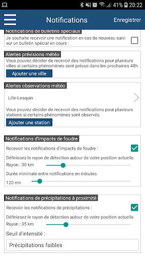 Infoclimat - live weather screenshot 5