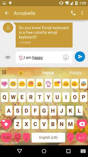 Thanksgiving Skin Keyboard screenshot 3