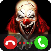 Fake Call From Killer Clown icon