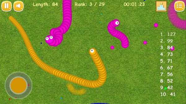 Snake Zone Worm Crawl screenshot 1