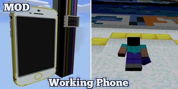 Working Phone Mod MCPE screenshot 2