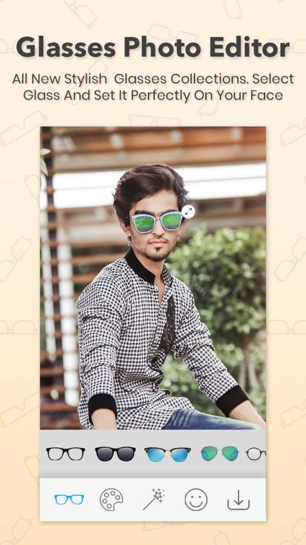 Glasses Photo Editor 3 تصوير الشاشة