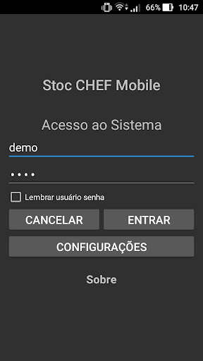 Stoc CHEF Mobile screenshot 1