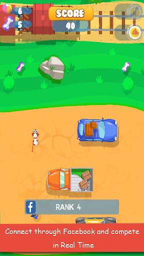 Doggie Run : dog running game! screenshot 3