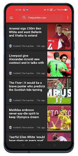 FOOTBALL NEWS:  SPORT MAGAZINE screenshot 7
