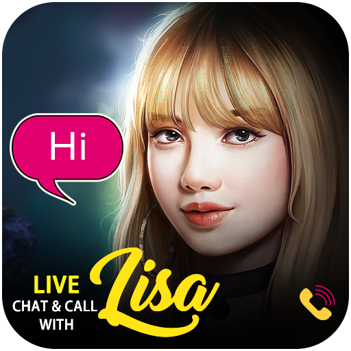Lisa Black Pink Messenger - Prank icon
