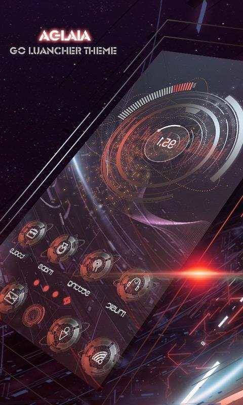 Aglaia GO Launcher Theme screenshot 1