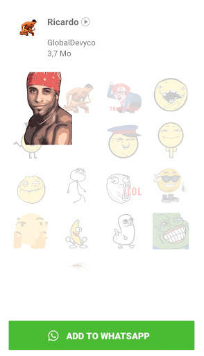 Animated memes Stickers for WhatsApp 2021 screenshot 4