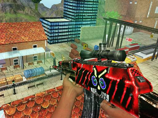 New Sniper 3d -Train Gun Shooter Free Game 2020 screenshot 5