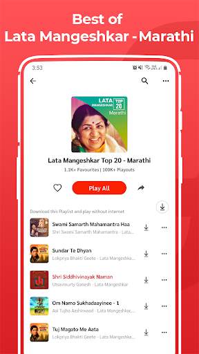 Lata Mangeshkar Old songs, purane gaane MP3 App screenshot 5