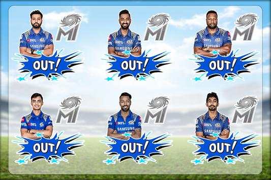 Mumbai Indians(MI)  Sticker for whatsapp screenshot 4