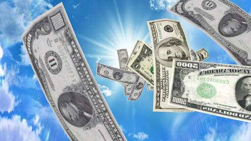 Falling Money Live Wallpaper screenshot 14