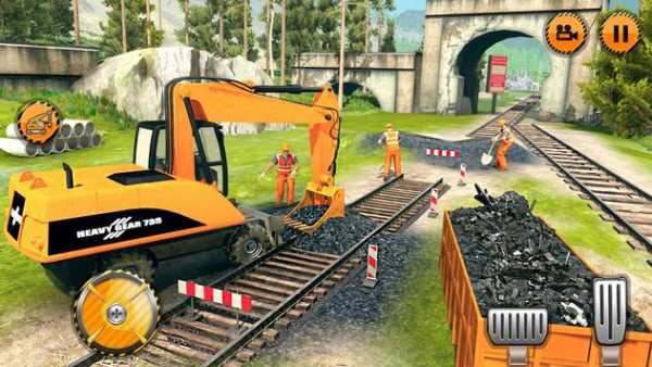 Indian Train Track Construction screenshot 8