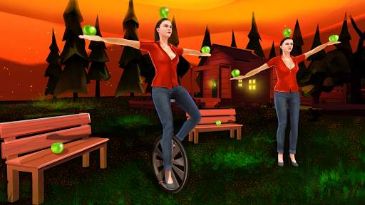 Apple Shooter Girl - 3d Archery Game स्क्रीनशॉट 2