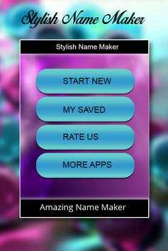 Stylist Name Maker & Generator - Name Art screenshot 4