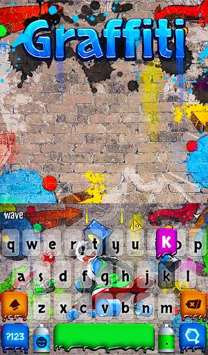 Graffiti Animated Keyboard screenshot 2