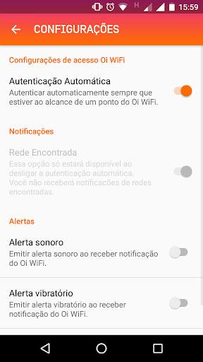 Oi WiFi screenshot 6