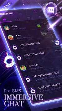 3D Galaxy SMS Messenger 2019 - Call app screenshot 1