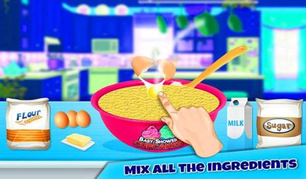 Baby Shower Cupcake Maker Game screenshot 7