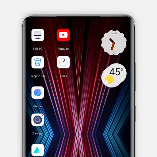 Red Magic Theme For Launcher 4.3