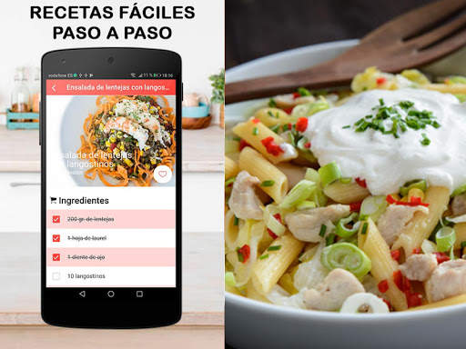 Recetas de ensaladas saludables dieta de adelgazar screenshot 20