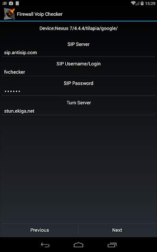 SIP Voip Checker screenshot 5
