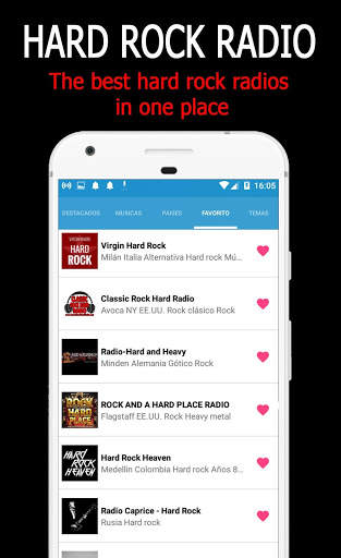 Hard Rock Radio - Hard Rock Music app screenshot 4