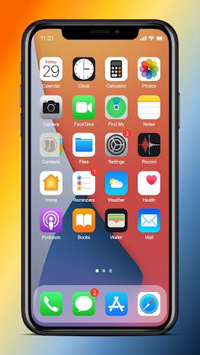 Launcher iOS 15 - Customize & Hide Apps screenshot 1