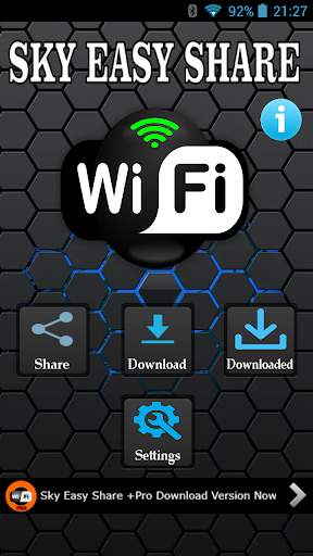 SkyEasySHARE - WiFi File Transfer screenshot 1