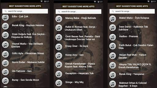 اشهر اغاني تركية بالكلمات 2021 Top Turkish songs screenshot 6