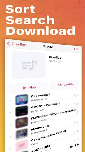 Melodista Music Offline Player screenshot 1