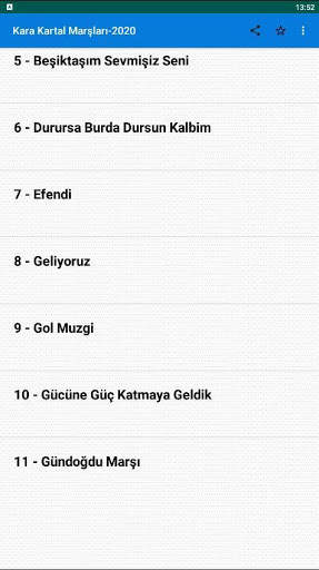 Kara Kartal-Marşları-2020-internetsiz screenshot 2