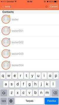 PXM messenger screenshot 1