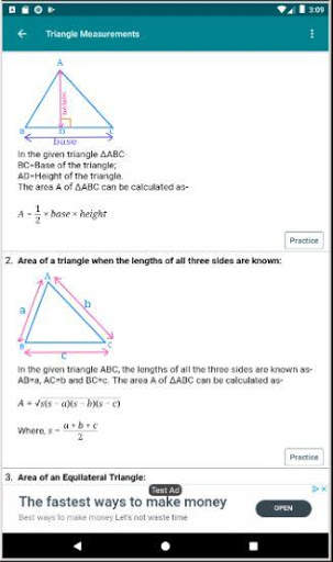Geometry Formula with Practice screenshot 8