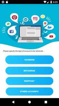 Recovery all Account social Media screenshot 2