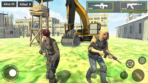 Survival Squad Free Battlegrounds Fire 3D screenshot 4