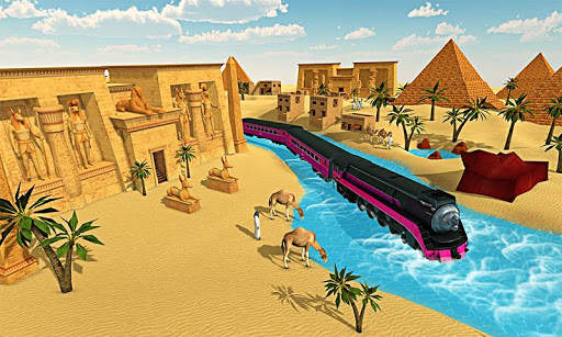 Water Surfer Bullet Train Game screenshot 4