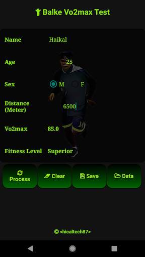 Balke Vo2max Test screenshot 7