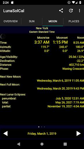 LunaSolCal Mobile screenshot 5