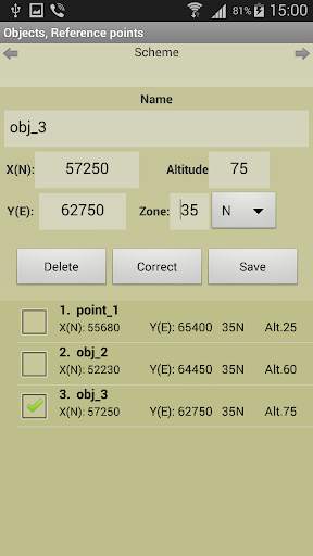 Field Topography UTM free screenshot 2