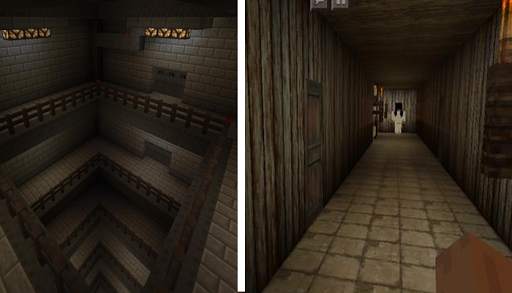Horror map for Minecraft PE screenshot 1