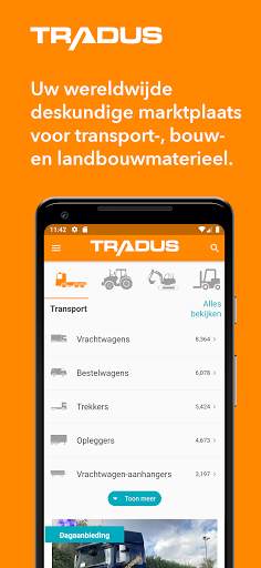 Tradus - Marktplaats voor zwaar materieel screenshot 1