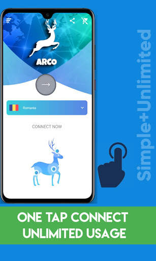 Arco Vpn - Free Unlimited Proxy Vpn screenshot 4