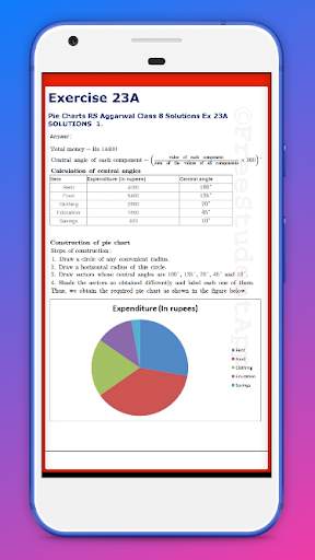 RS Aggarwal Class 8 Math Solution OFFLINE скриншот 4